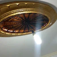 لوستر و گچبری آماده پلاستیک فشرده|لوستر و چراغ آویز|بیرجند, |دیوار