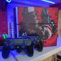 پلی استیشن 4 فت کپی خور 2 دسته ps4 fat 500 gig