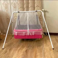 گهواره ننویی کاملاتابخور ضدکولیک100٪تضمینی|تخت و صندلی بچه|کرج, حصارک بالا|دیوار