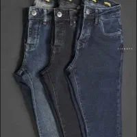 شلوار  جین صدرصد کتان به رنگ های مشکی  ابی اسمانی