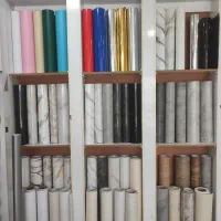 روکش کابینت  شیشه مات کن  هلر
