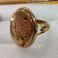 انگشتر دستساز خط قلم