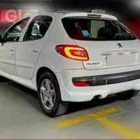 ۲۰۷ پانا با رینگ صفر رنگ سفید دنده ارتقا موتور جدد