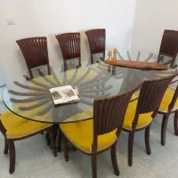 میز ناهارخوری ۸ نفره|میز و صندلی غذاخوری|پردیس, فاز ۱|دیوار