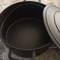 قابلمه و ماهی تابه چدنی اصل|ظروف پخت‌وپز|فسا, |دیوار