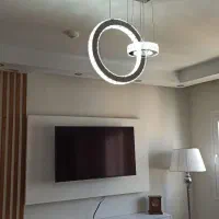 لوستر با چند مدل نور|لوستر و چراغ آویز|اراک, |دیوار