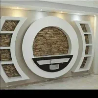 گچکاری.گچ کاری خورده کاری