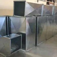 کانال کولرسازی. کانال گرد .دریچه کولر