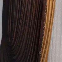 پرده با دستک و چوب پرده|پرده، رانر، رومیزی|قوچان, |دیوار