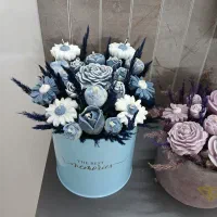 باکس شمع جاودان|گل مصنوعی|قم, انسجام|دیوار