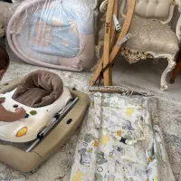 کالسکه نو و رورویک و گهواره بچه تشک بازی|کالسکه و لوازم جانبی|ورامین, شهرک فجر|دیوار