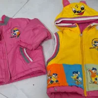 پافر کاپشن‌ سوشرت بافت لباس گرم