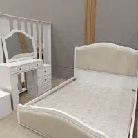 ست کامل تخت خواب ومیز آرایش