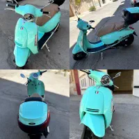 فروش موتور طرح وسپا رنگ پاستیلی