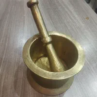 هاونگ برنجی ۴/۵ کیلو نیم|کلکسیون اشیاء عتیقه|تهران, دولاب|دیوار