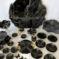 سرویس مهمونی ساعت پذیرایی ظرف میوه و شیرینی جهیزیه