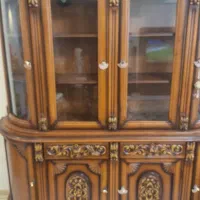 بوفه چوبی دسته دوم|بوفه، ویترین، کنسول|پردیس, فاز ۸|دیوار