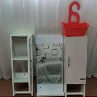 باکس و آینه سرویس بهداشتی و حمام