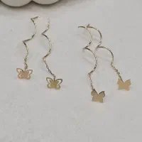 گوشواره کرلی نما دار