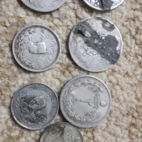 سکه ۱۰۰ ساله قاجاری و پهلوی|کلکسیون سکه، تمبر، اسکناس|گرگان, |دیوار