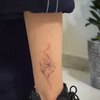 تتو فقط هزینه متریال