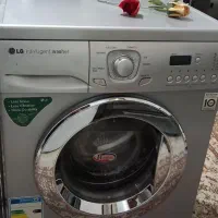 لباسشویی الجی اصل کره سیلوردرب استیل|ماشین لباسشویی و خشک‌کن لباس|نیشابور, شهید بهشتی|دیوار