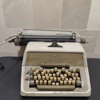دستگاه ماشین تایپ تحریر حساب برقی sharpعتیقه قدیمی