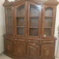 بوفه چوبی دو طبقه