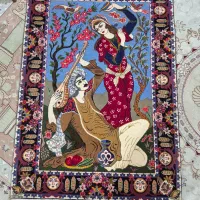 فرش دستباف لیلی و مجنون