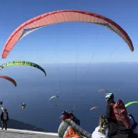 ست کامل پاراگلایدر تندم پرواز دونفره|تجهیزات ورزشی|تهران, شهرک چیتگر|دیوار