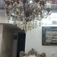 لوستر برنج ۱۶شعله|لوستر و چراغ آویز|اسلام‌شهر, شهرک احمدیه|دیوار