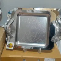 پخش عمده سینی پذیرایی استیل اصل عمده و تک|ظروف سرو و پذیرایی|رباط‌کریم, شترخوار|دیوار