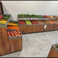 قفسه برای میوه جات و سبزیجات