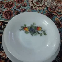 خورشت و پلو خوری گل میوه عتیقه اصل فرانسه