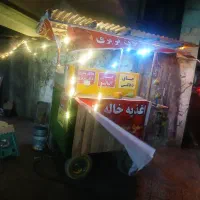 گاری چرخ بزرگ فرمان دار راحت سبک|ماشینآلات صنعتی|رشت, یخسازی|دیوار