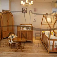 سرویس خواب چوبی نوزاد و نوجوان مدل راشن