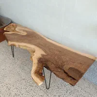 میز جلو مبلی چوب سنجد،گردو|مبلمان خانگی و میز عسلی|همدان, |دیوار