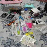 وسایل کاشت ناخن فروش فوری|آرایشی، بهداشتی، درمانی|ملایر, |دیوار