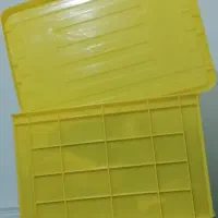 سبد درب دار صنعتی|ظروف نگهدارنده، پلاستیکی، یک‌بارمصرف|فومن, |دیوار