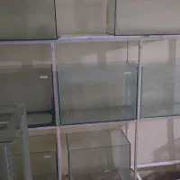 فروش آکواریوم کارکرده بدلیل جمع آوری سالن