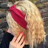 هدبند زنانه ساده و گره ای