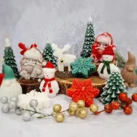 شمع های کریسمس|صنایع دستی و سایر لوازم تزئینی|تربت‌حیدریه, مظفریه|دیوار