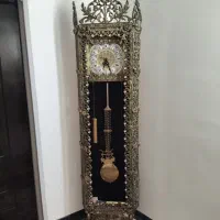 میز تلویزیون بوفه ساعت برنزی برنجی