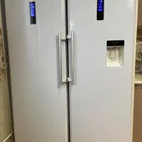 یخچال دو قلو الکترو استیل بدون برفک