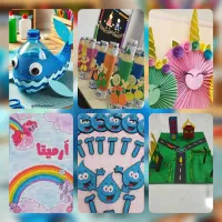 ساخت انواع کاردستی درسی