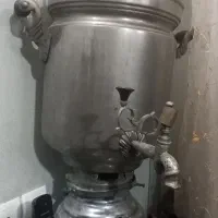 سماور و قفل کهنه و قدیمی|کلکسیون اشیاء عتیقه|قم, پردیسان|دیوار