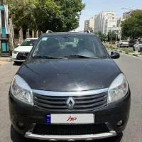 رنو ساندرو ۹۶ اتومات مشکی بیرنگ طرح استپ وی خونگی