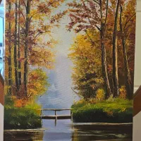 تابلوی نقاشی رنگ روغن