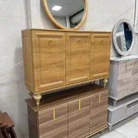 انواع ست آیینه و کنسول جاکفشی و میز تلویزیون|بوفه، ویترین، کنسول|رفسنجان, |دیوار