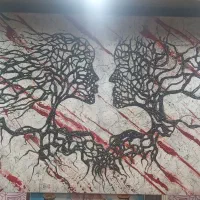 تابلو دکوراتیو صد در صد هنر دست برجسته  ۱/۴۰در۱۰۰|تابلو، نقاشی، عکس|تهران, میدان ولیعصر|دیوار